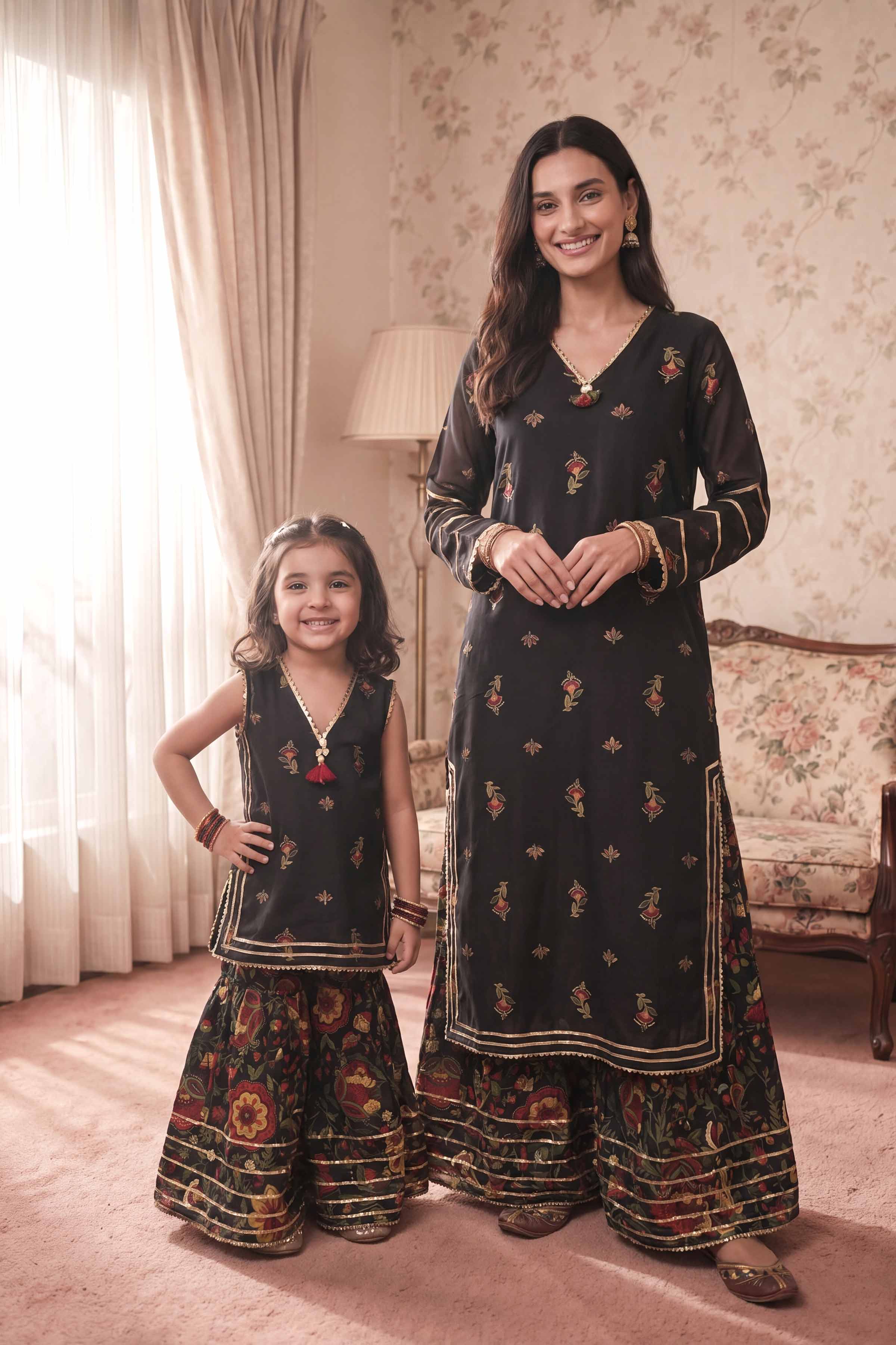 2 Piece - Printed Suit - PMD26-07 M