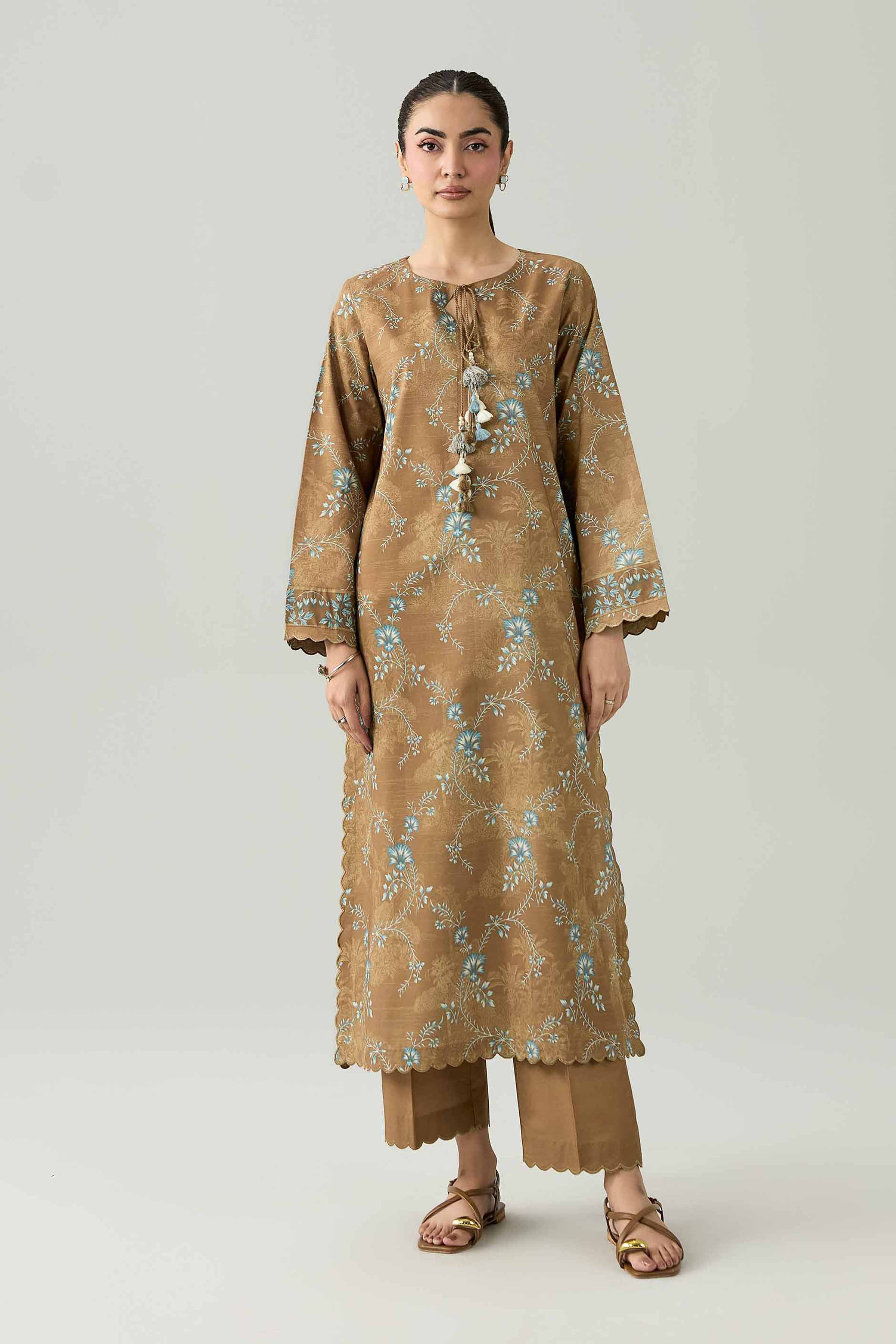 2 Piece - Printed Suit