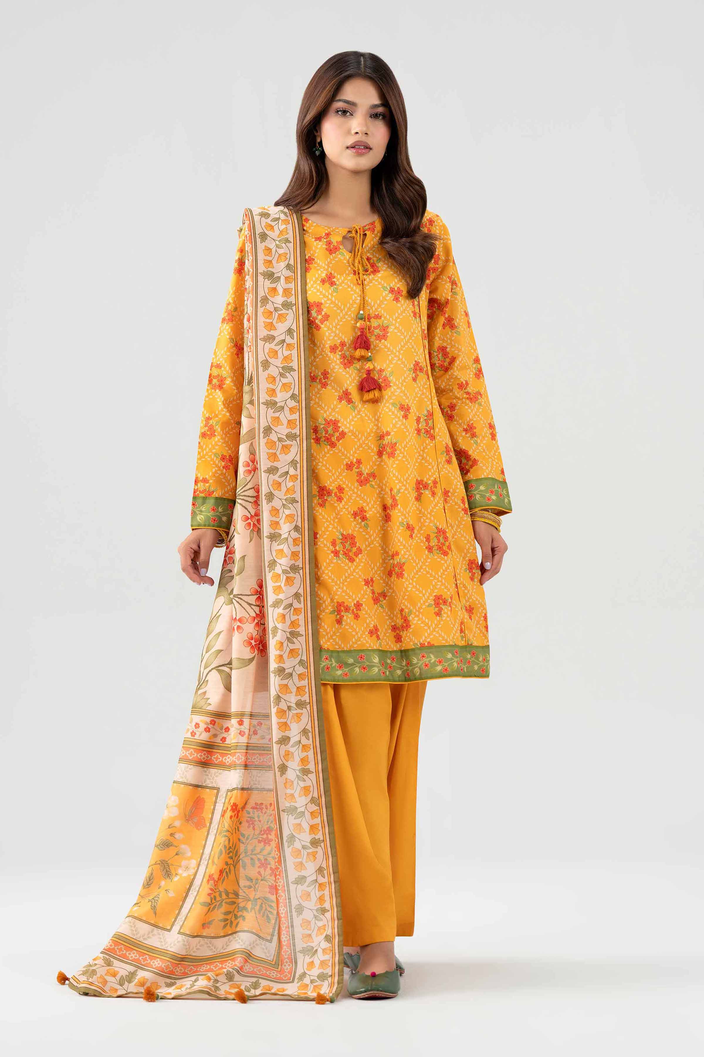 3 Piece - Digital Printed Suit