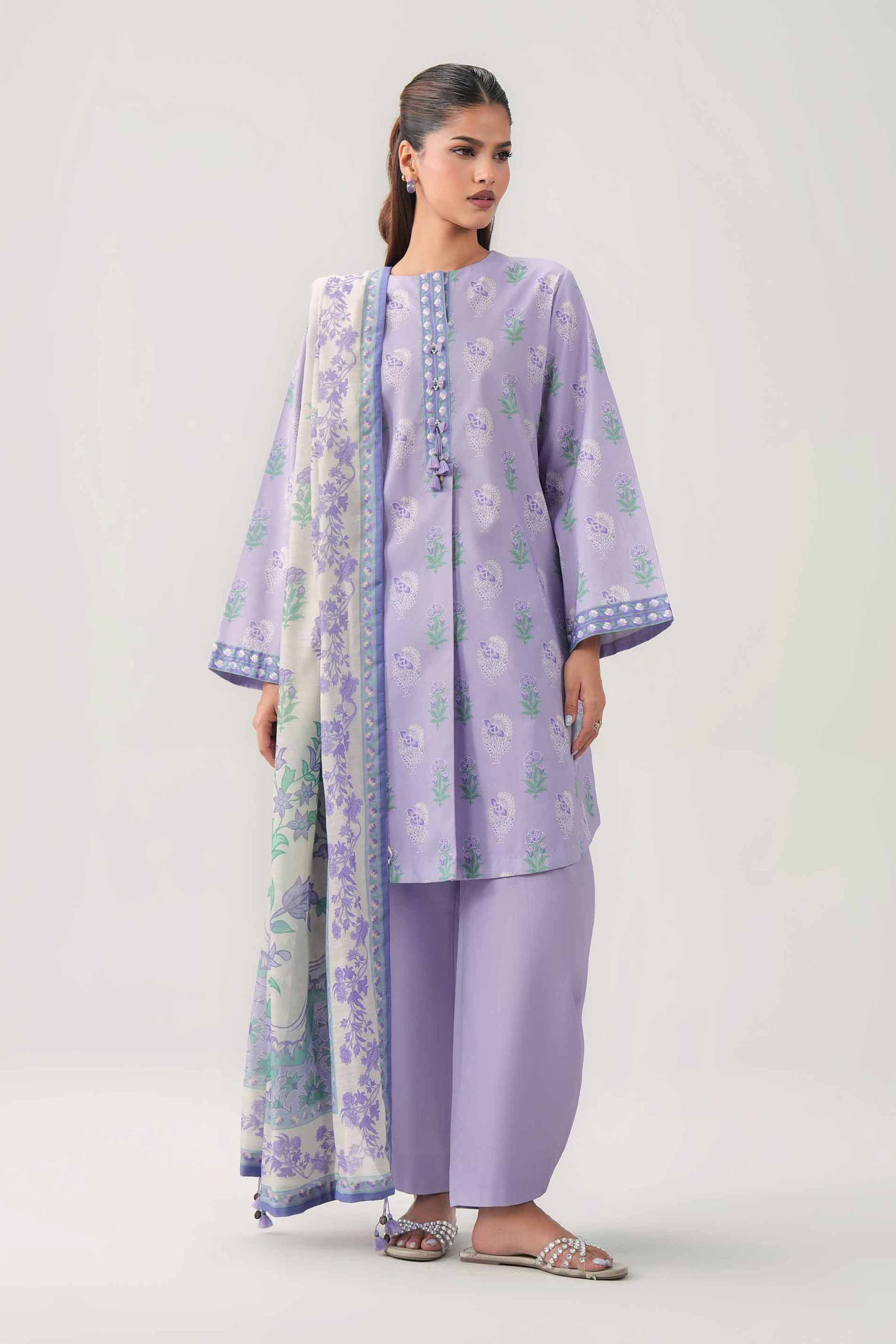 3 Piece - Digital Printed Suit