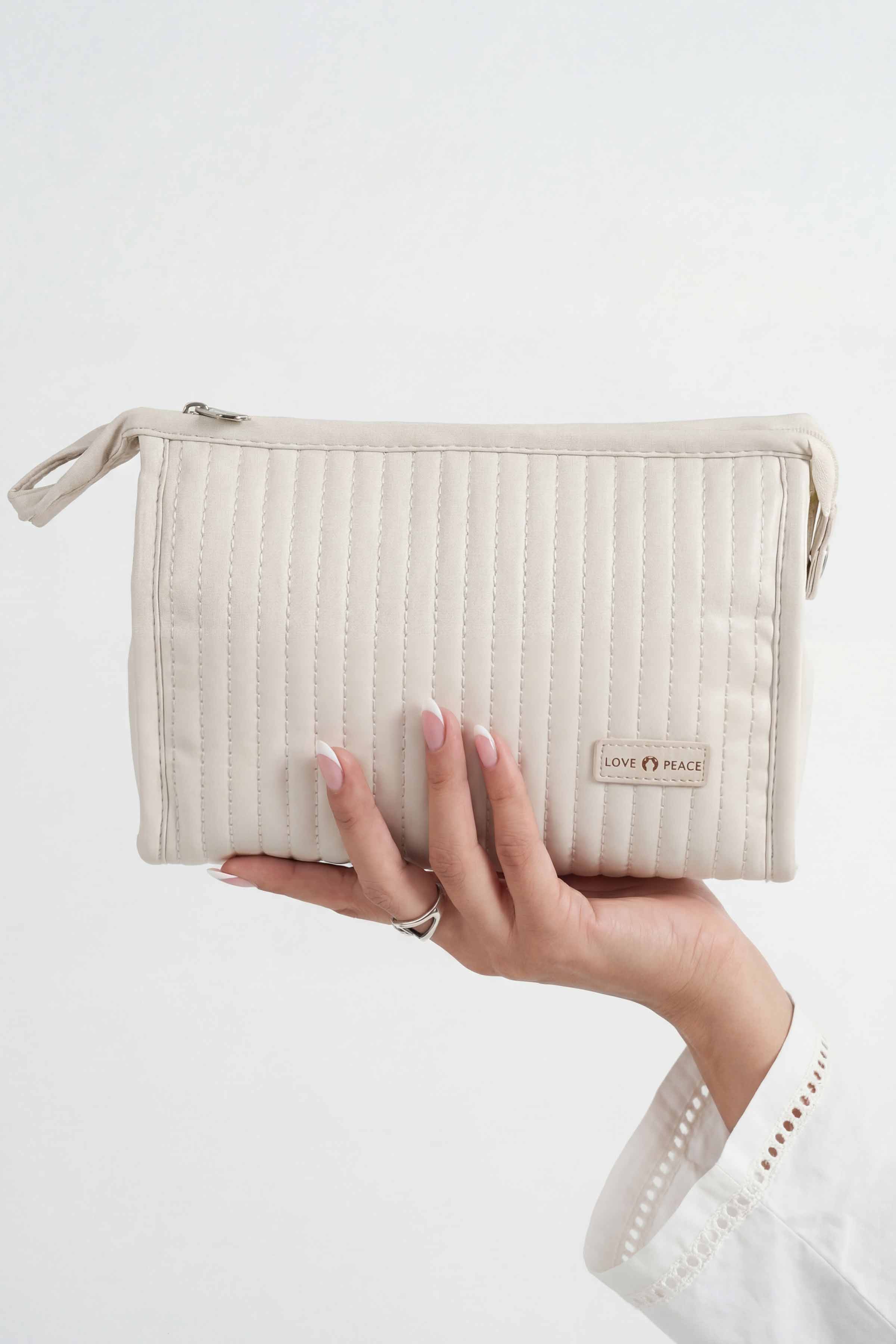 Off White Vanity Bag