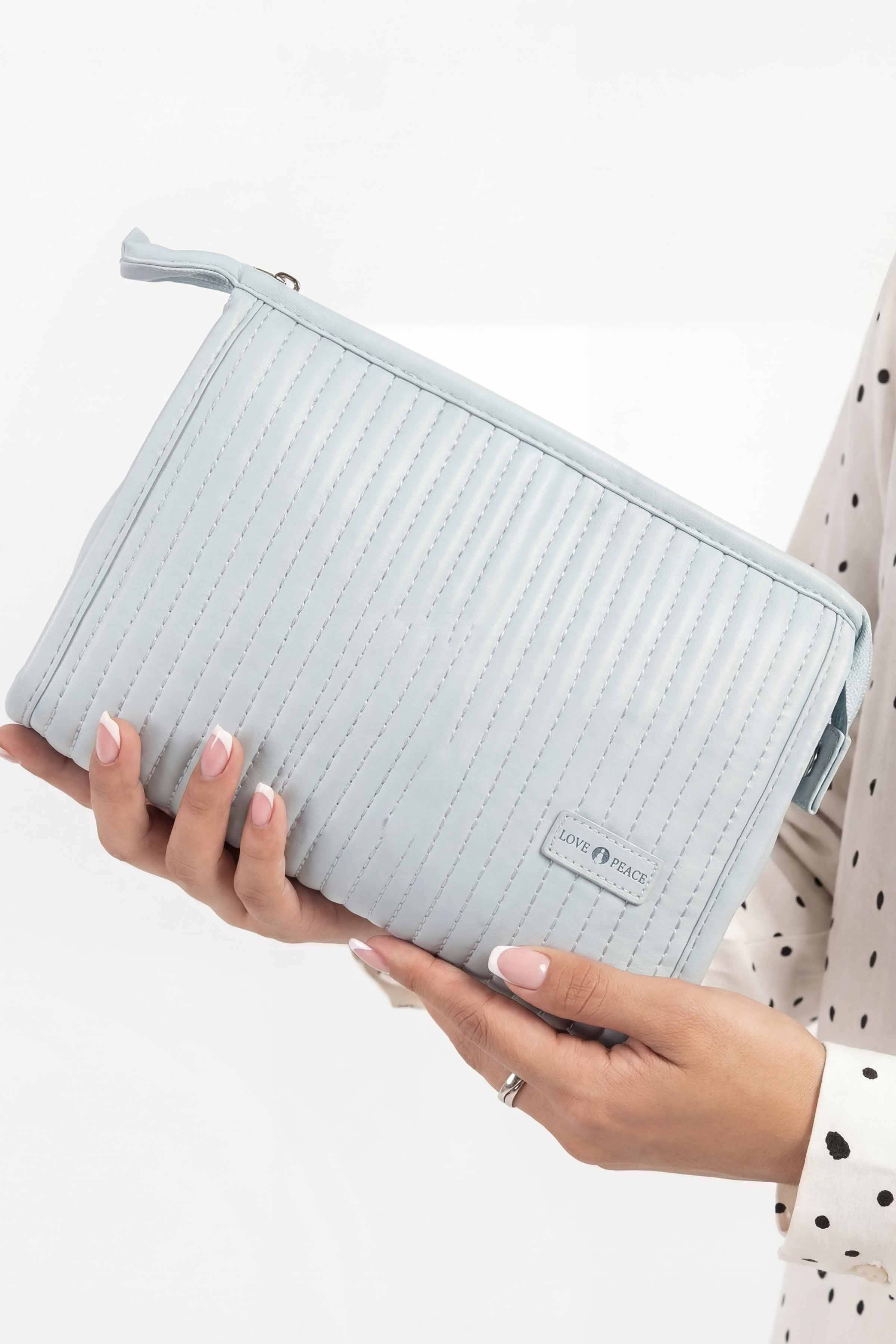 Blue Vanity Bag