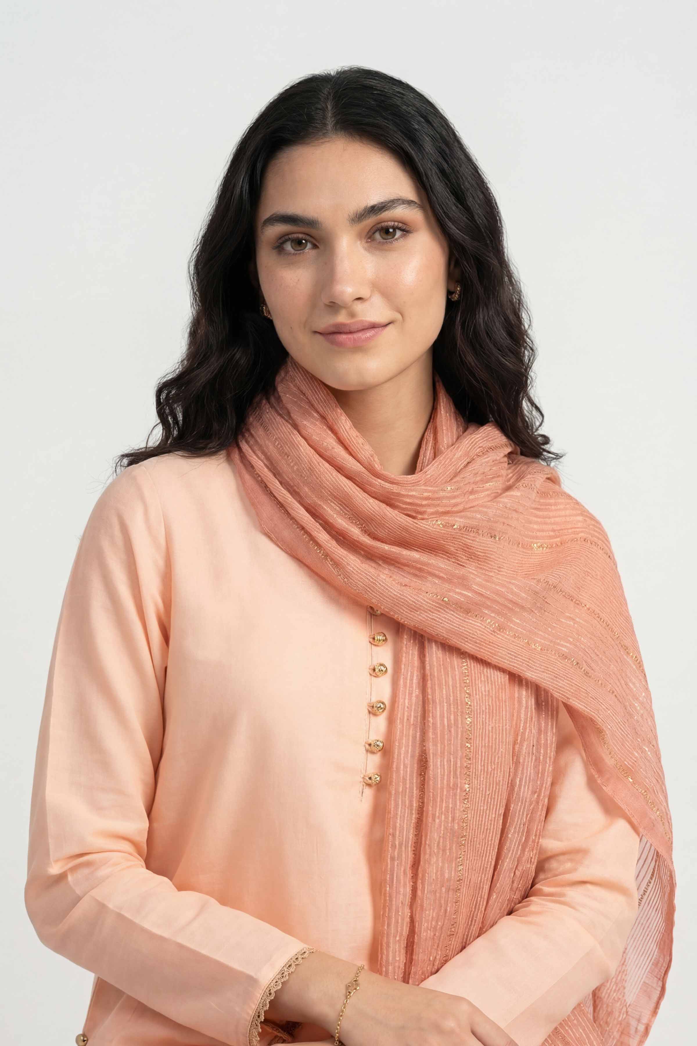 Orange Women Scarf
