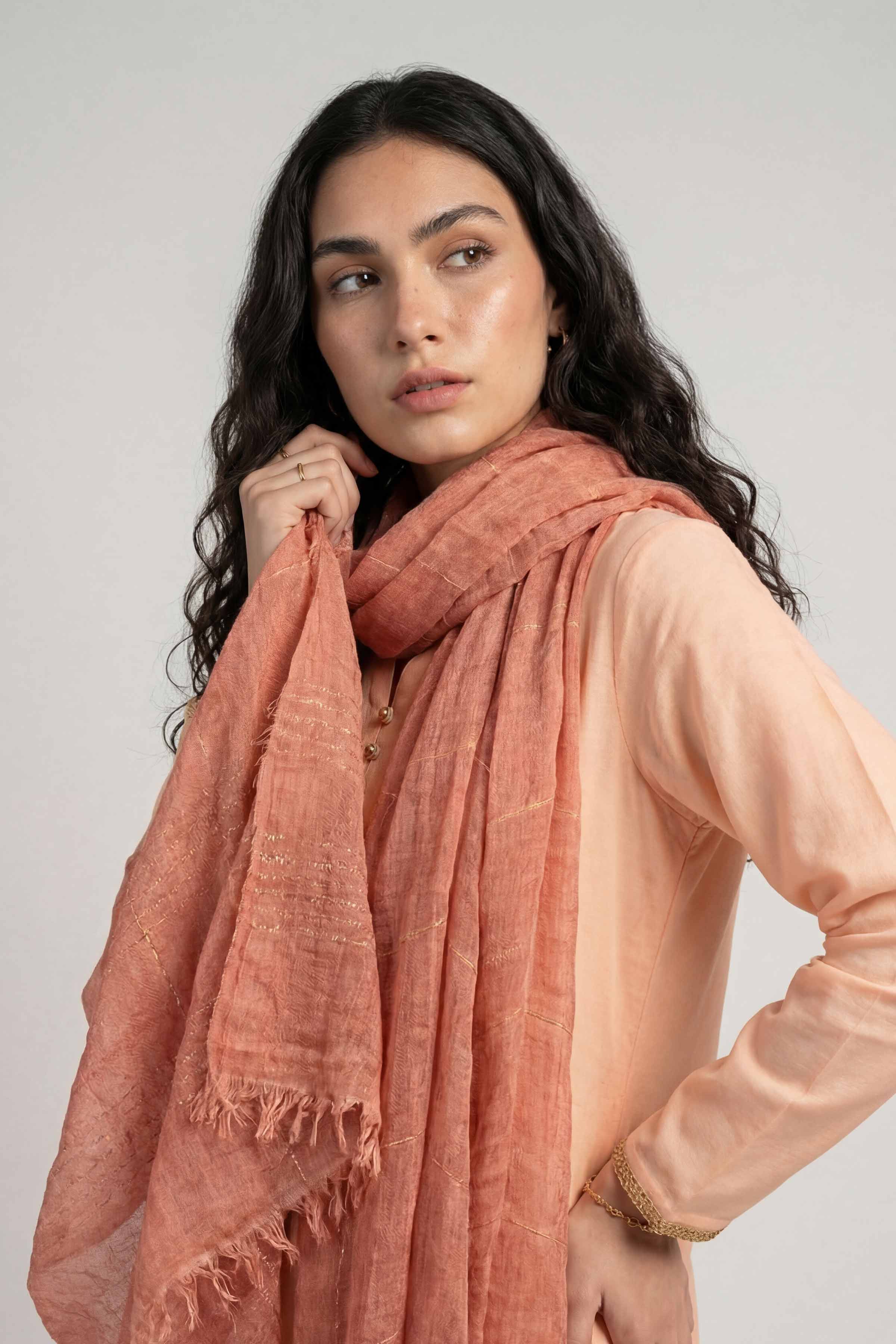 Red Women Scarf
