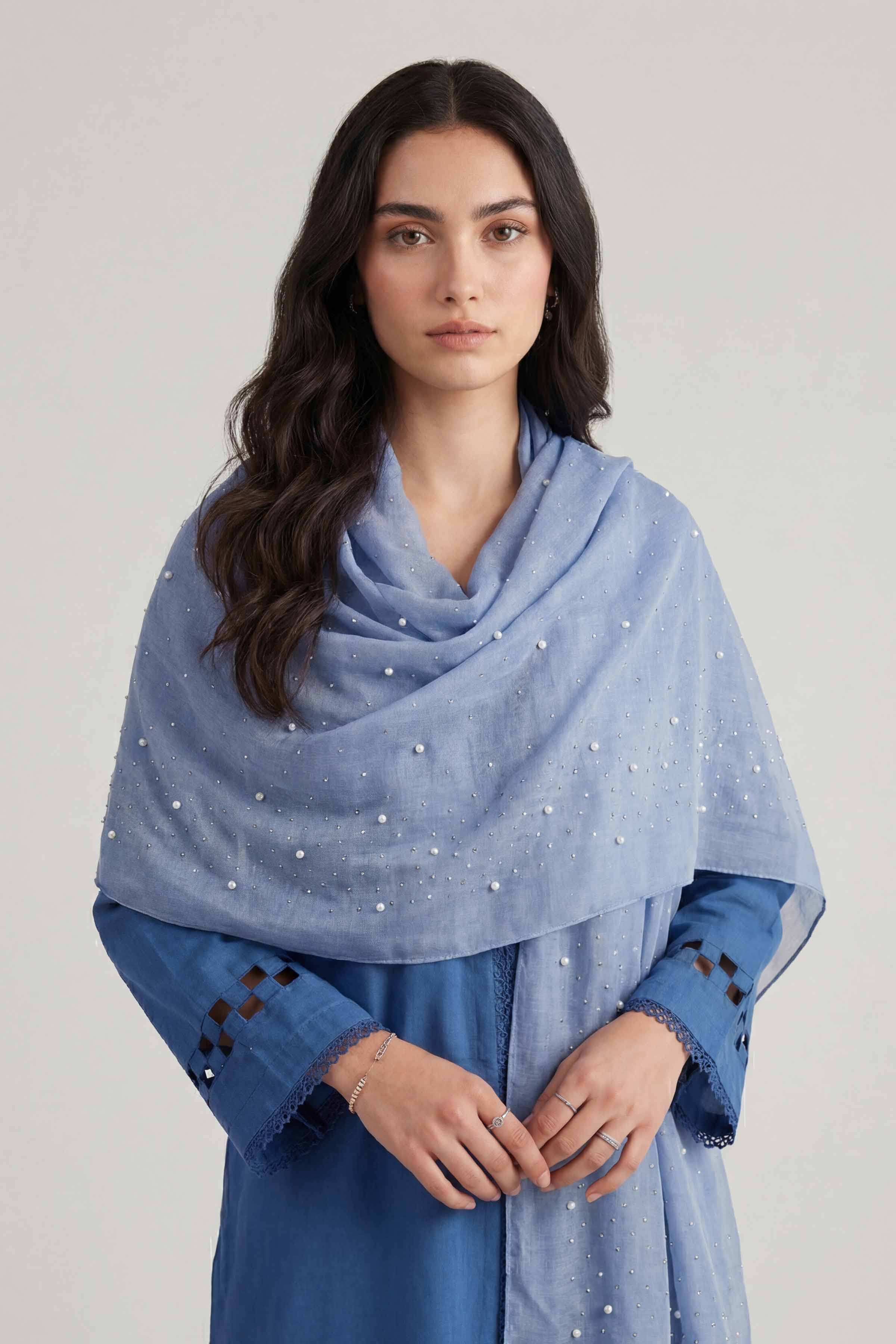Blue Women Scarf
