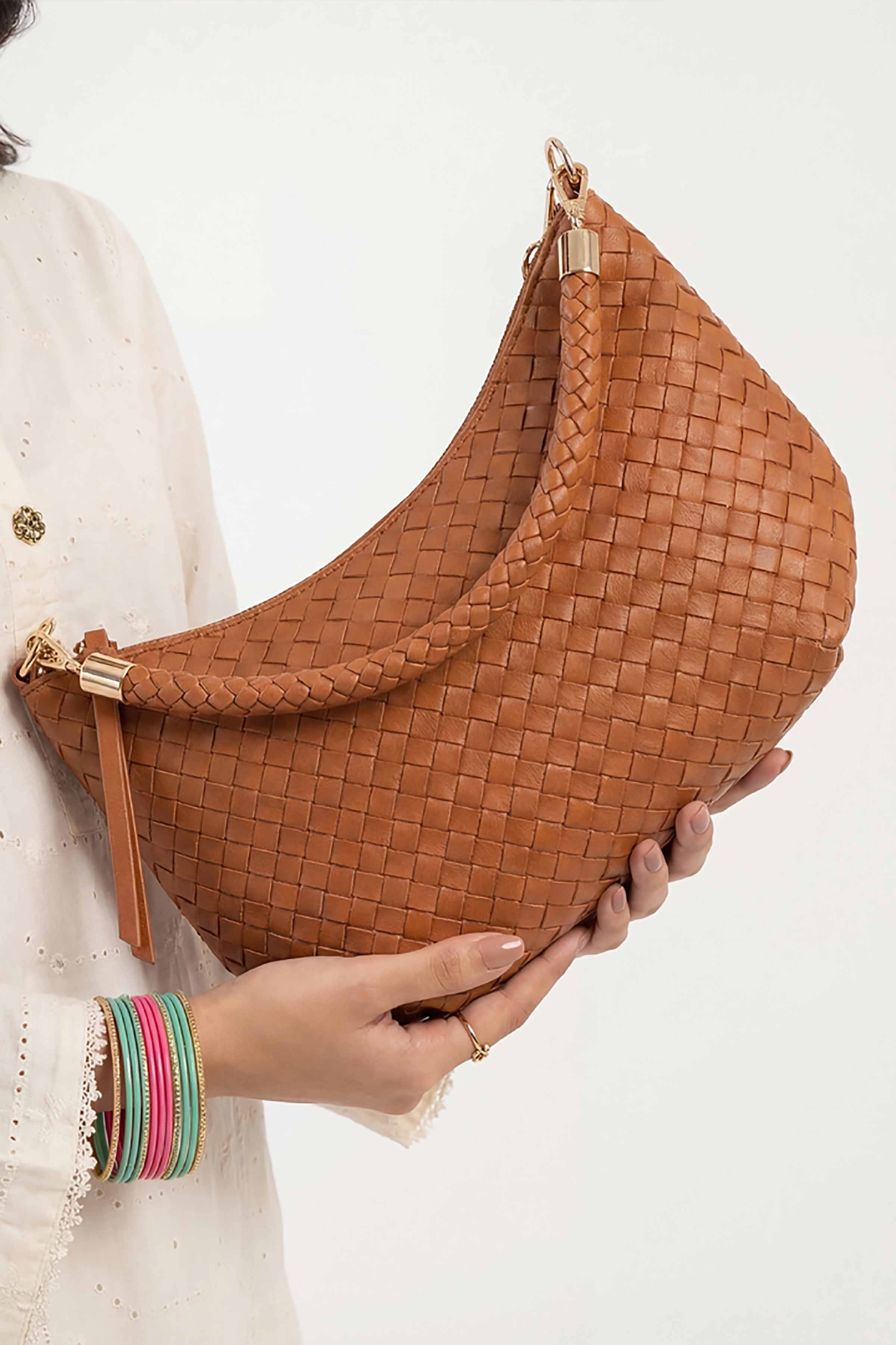 Orange Hand Bag