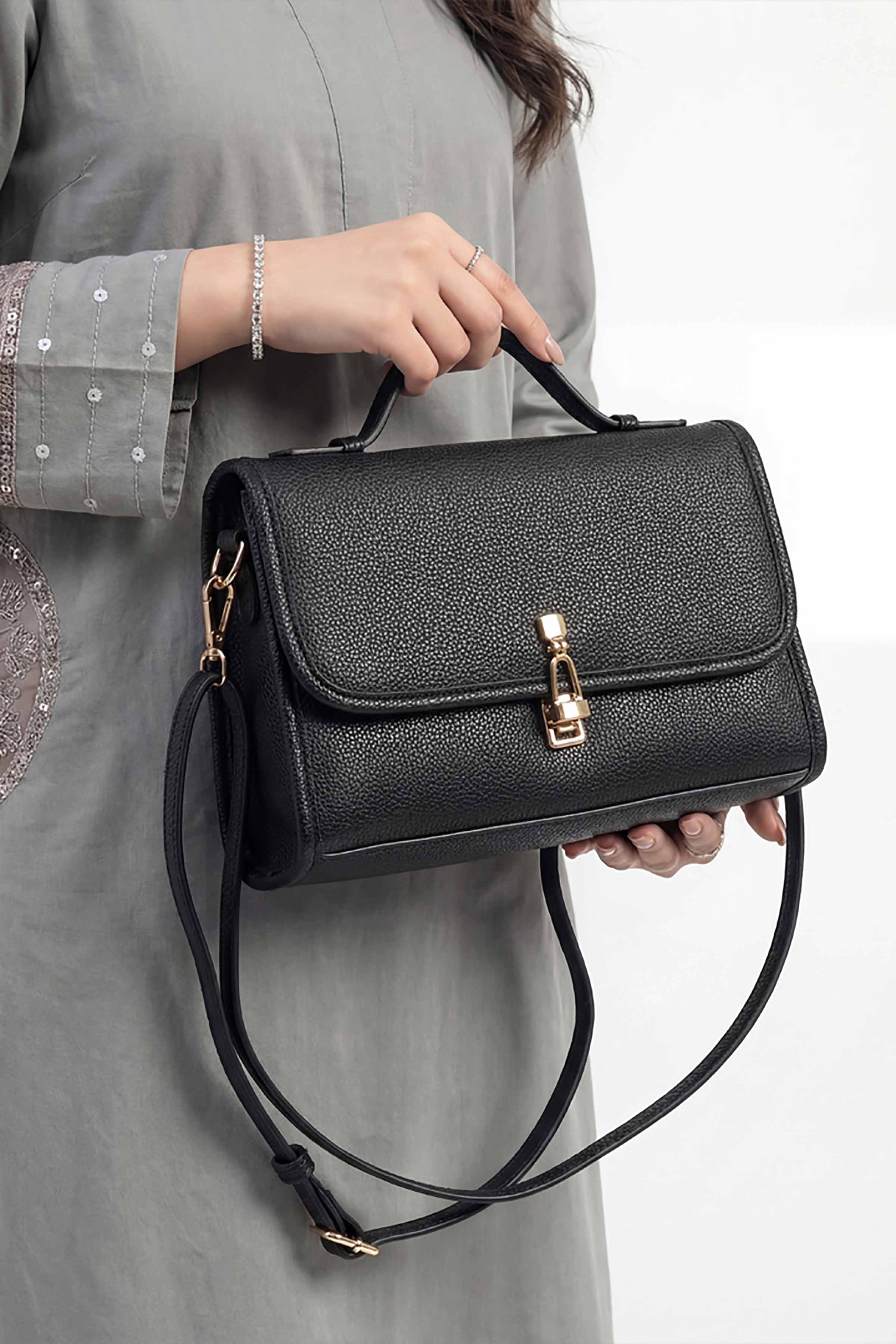 Black Hand Bag