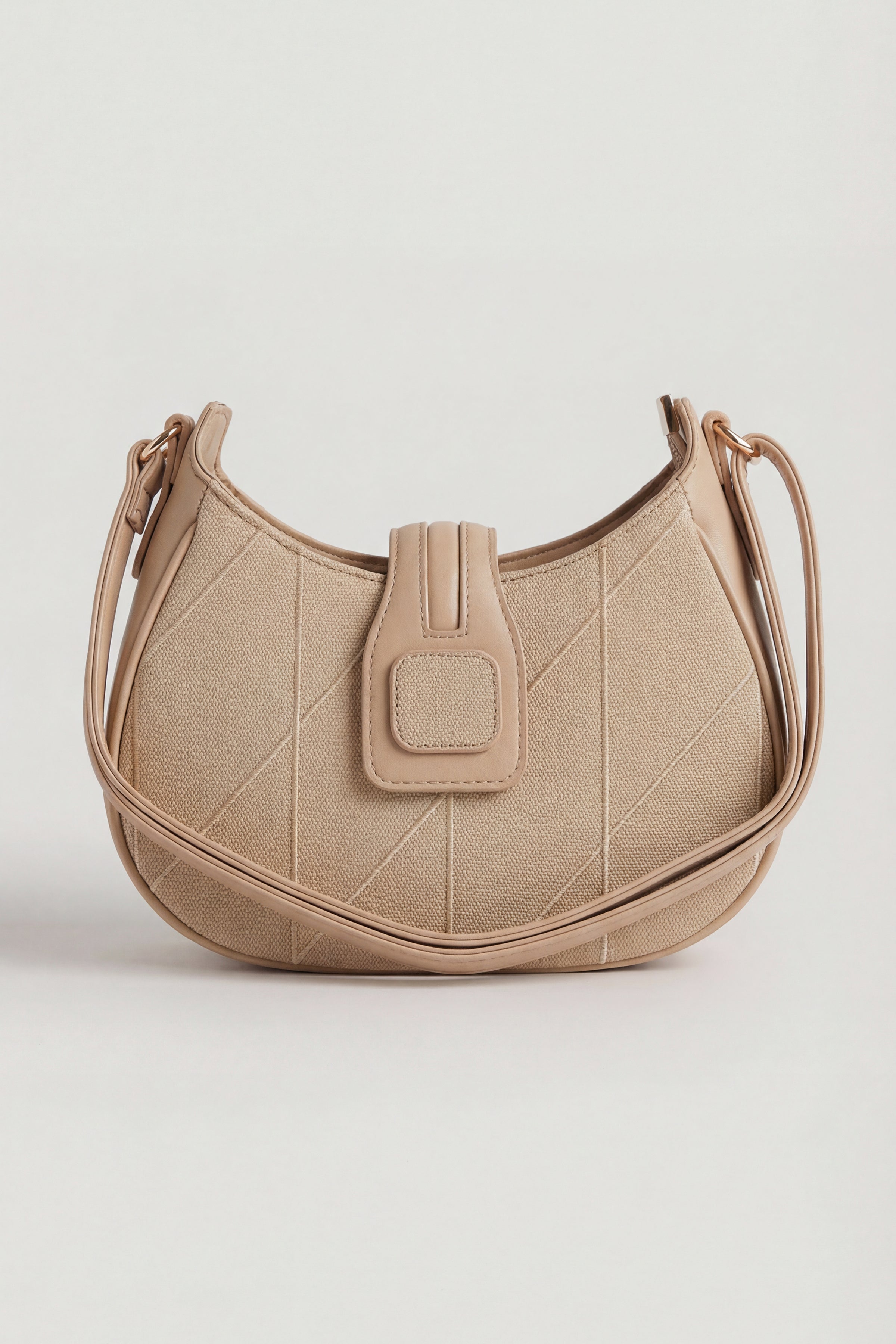 Beige Shoulder Bag