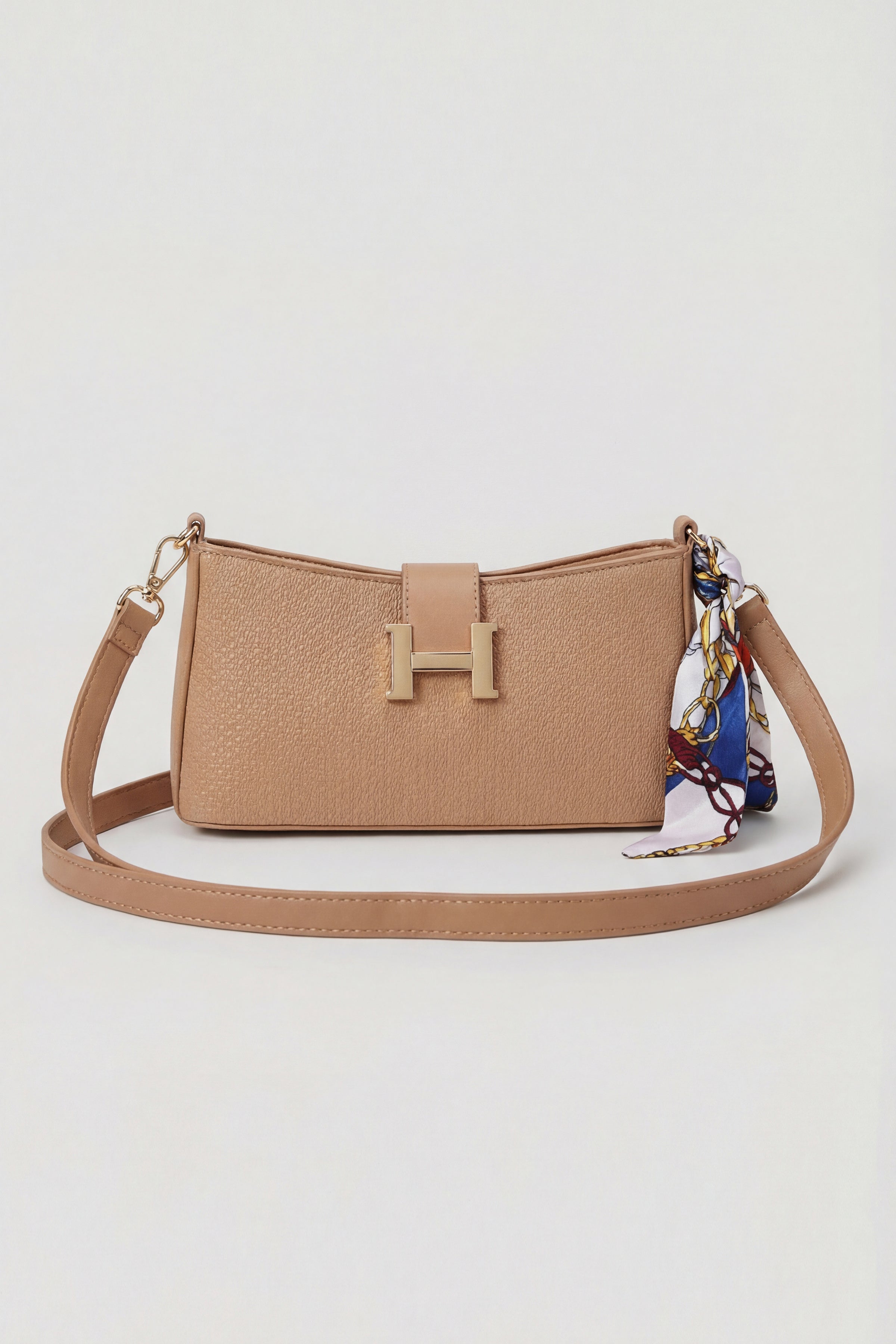 Beige Shoulder Bag