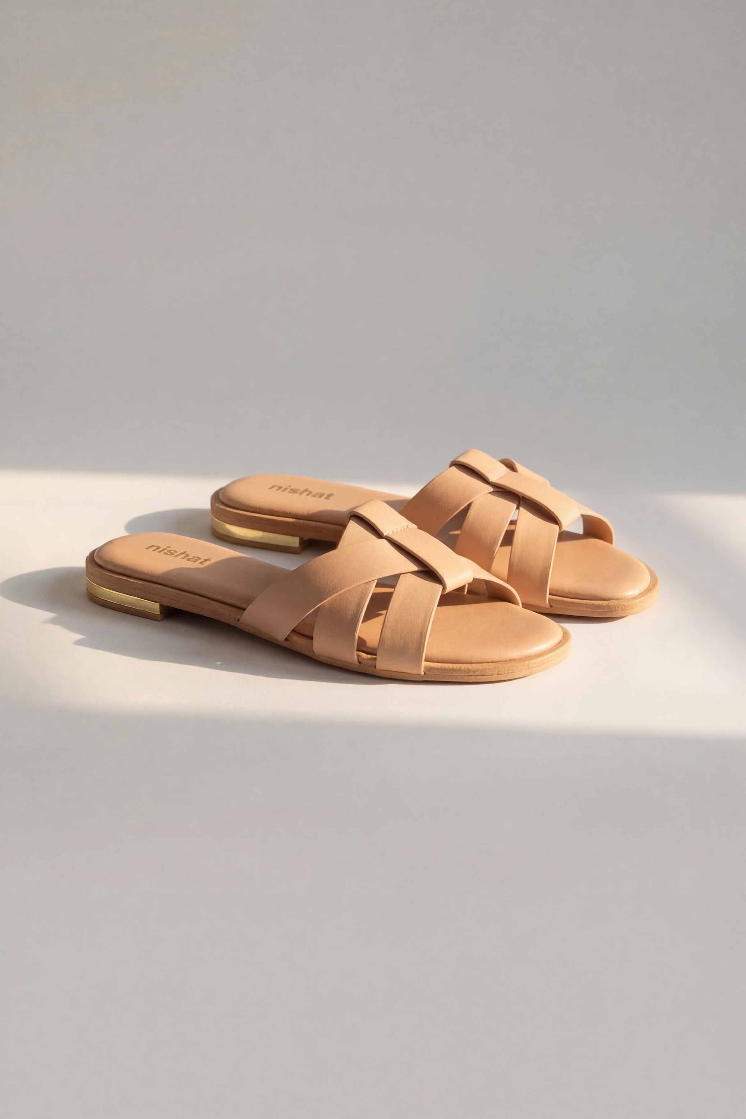 Beige Chappal