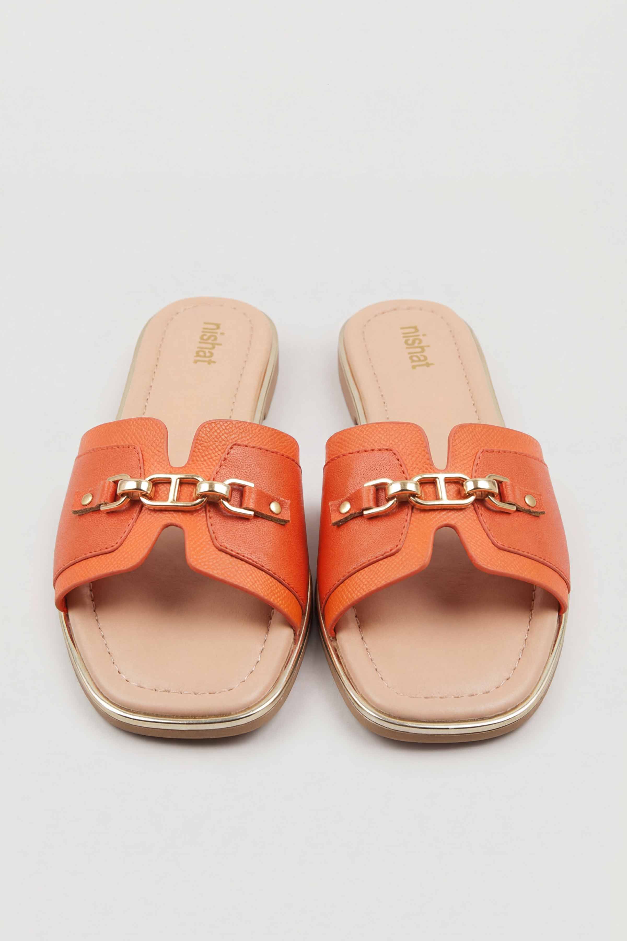 Orange Chappal