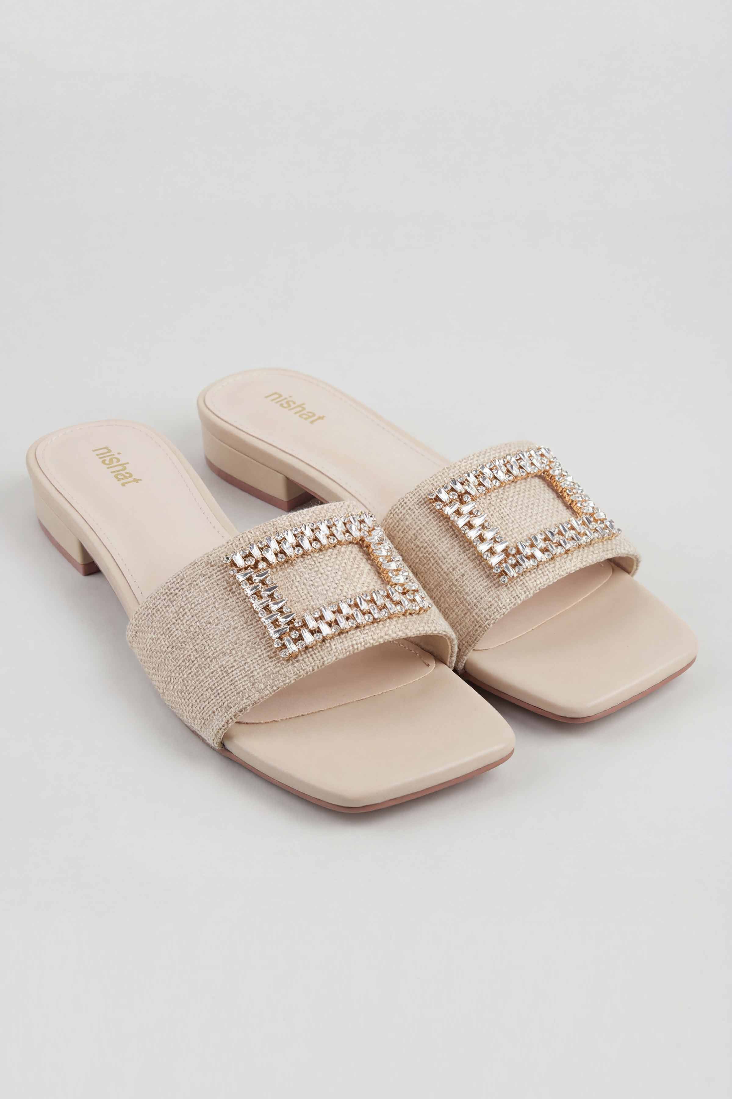Beige Chappal
