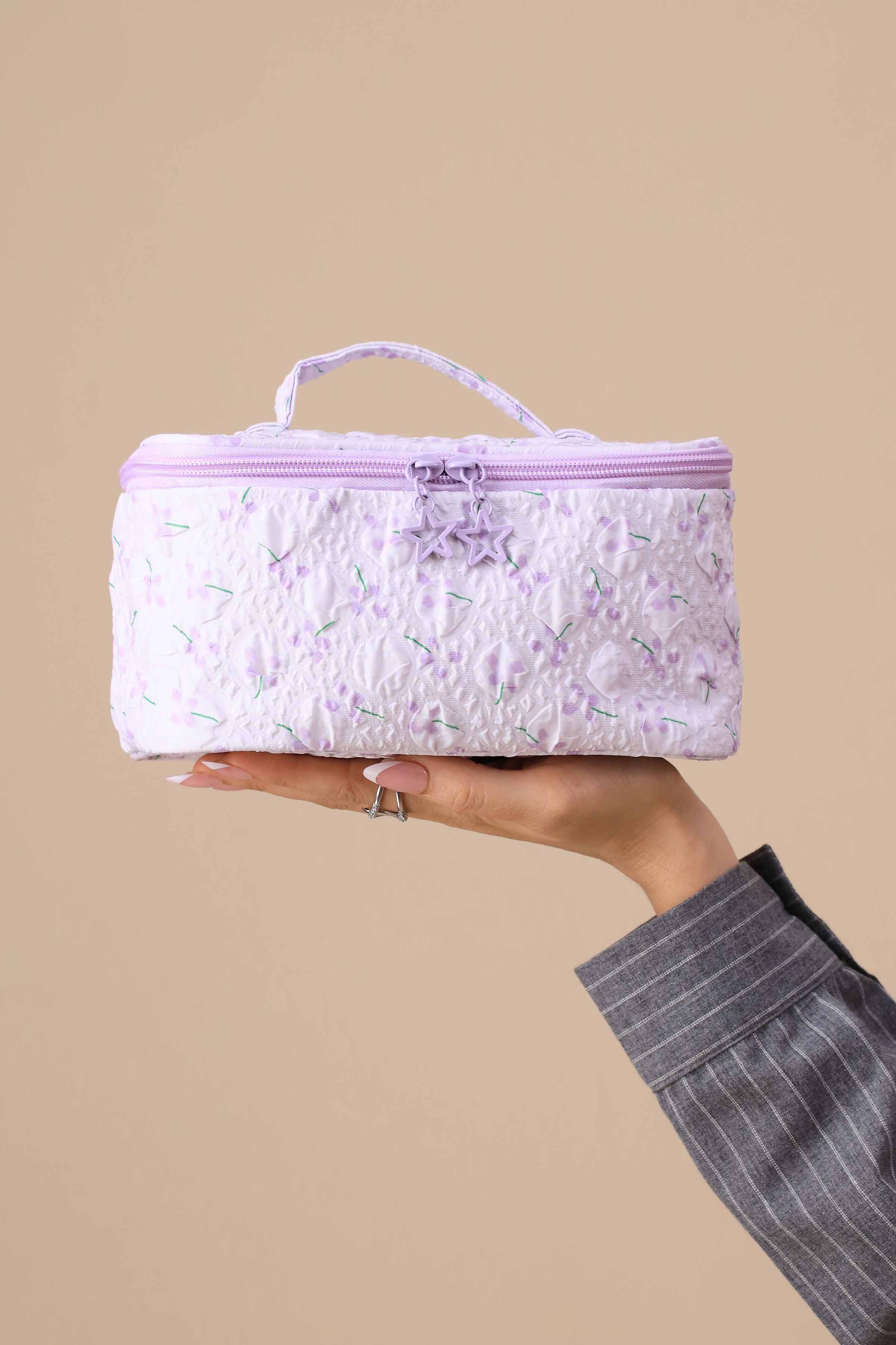 Purple Vanity Bag