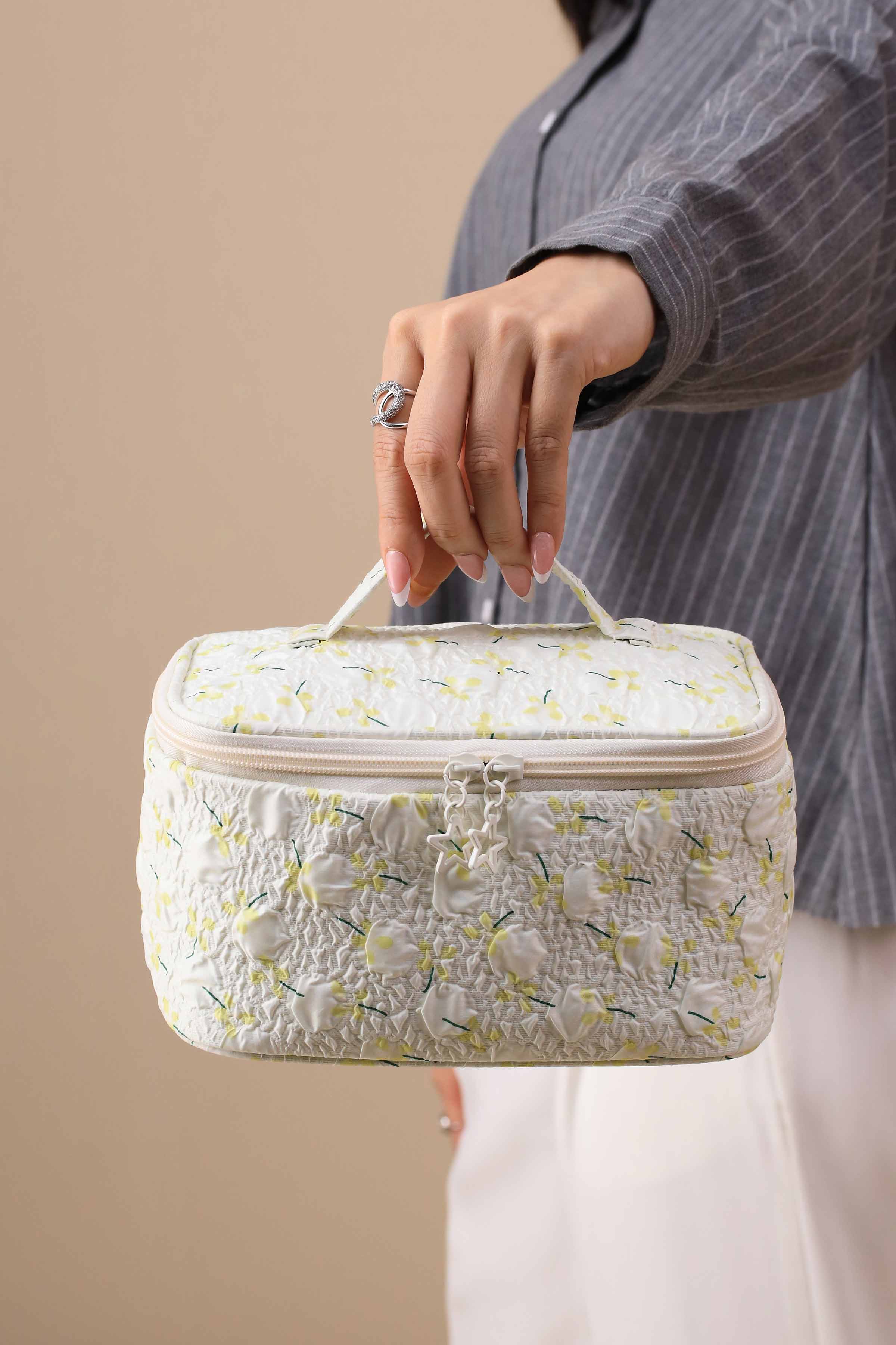 Yellow Vanity Bag