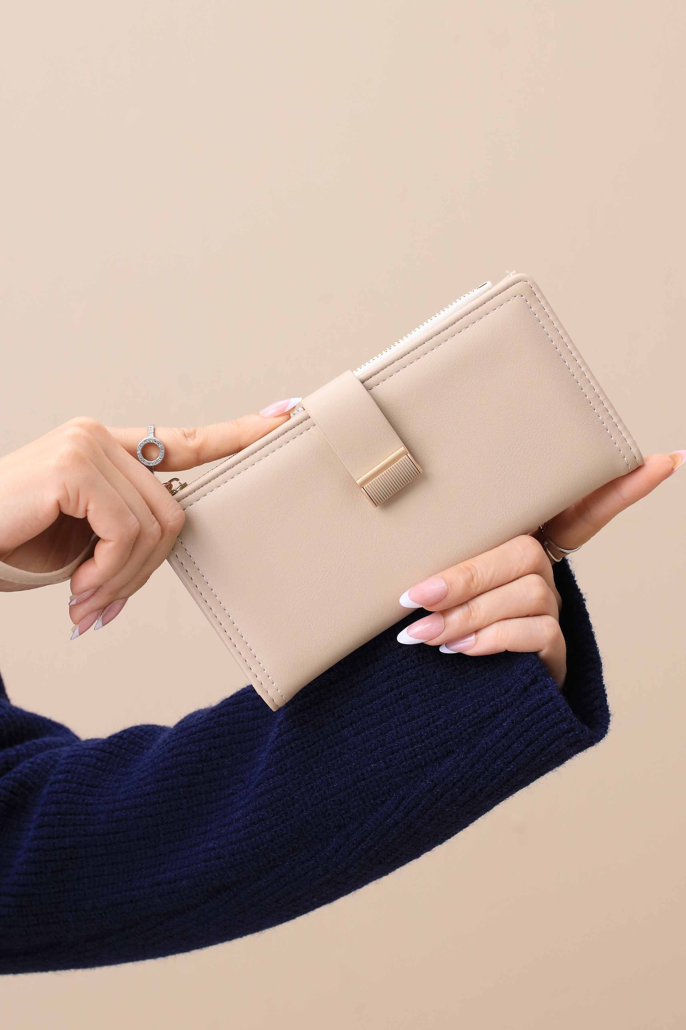 Beige Wallet