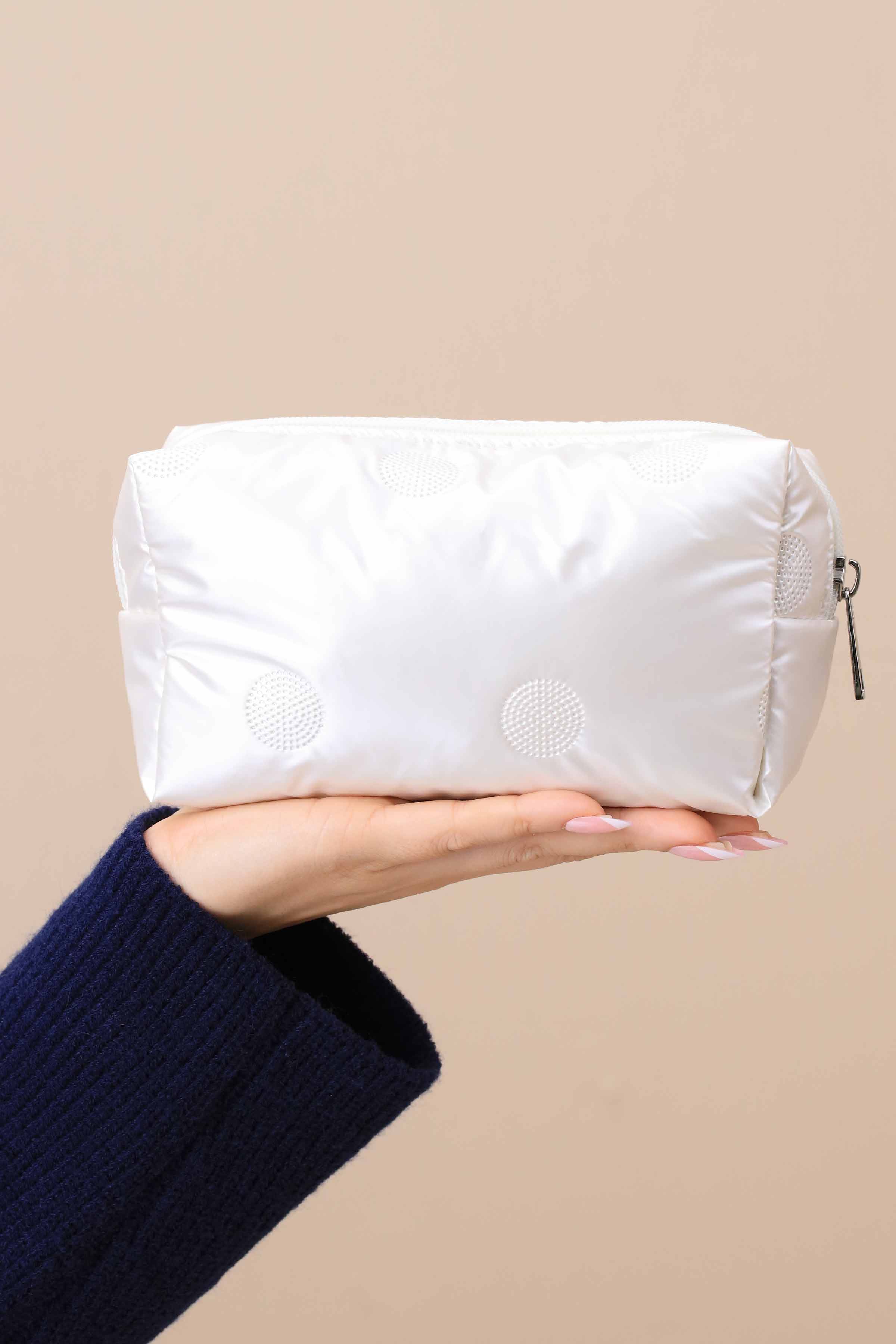 White Vanity Bag