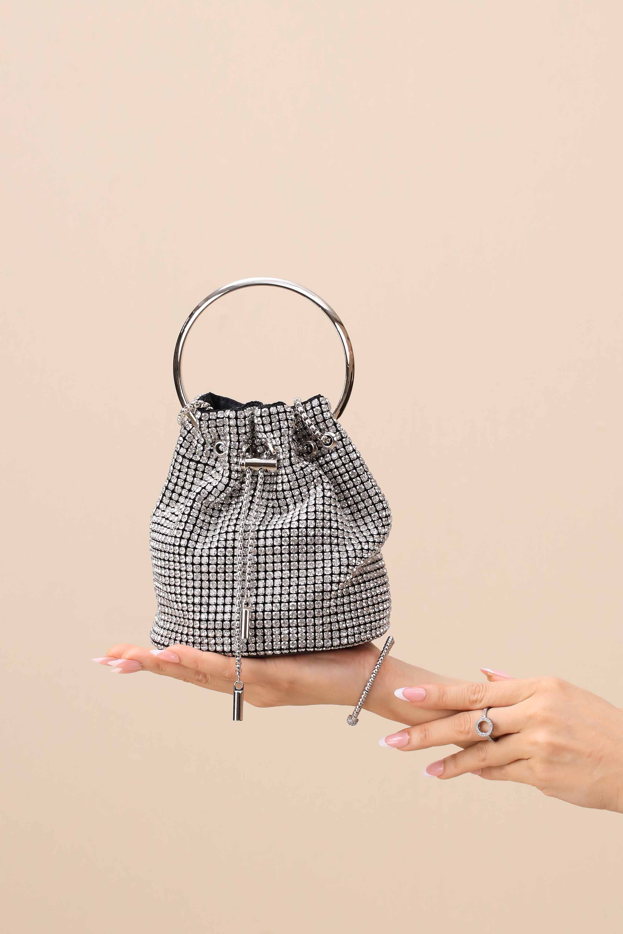 Silver Clutch — Accessories Luméora Bangladesh