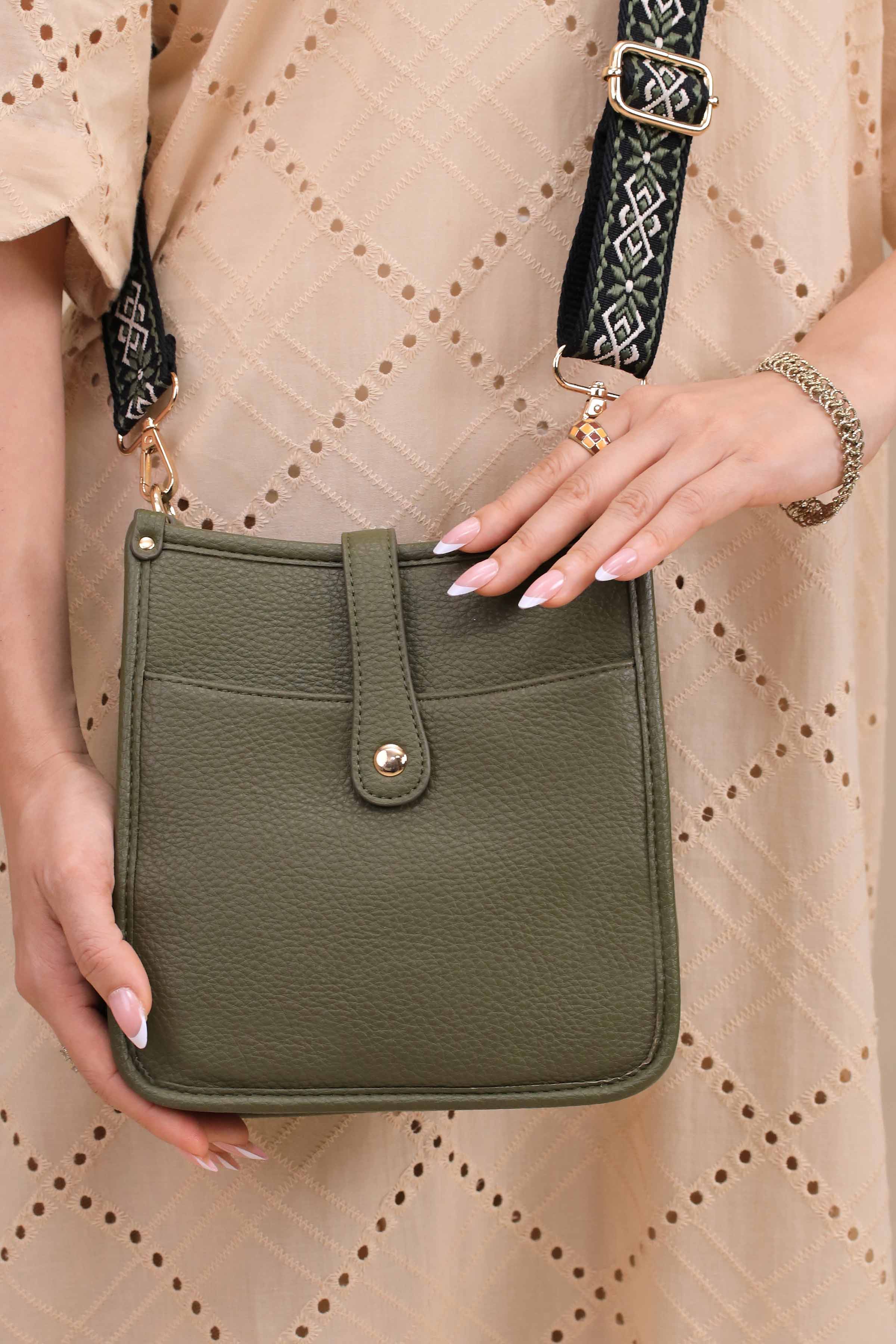 Green Shoulder Bag