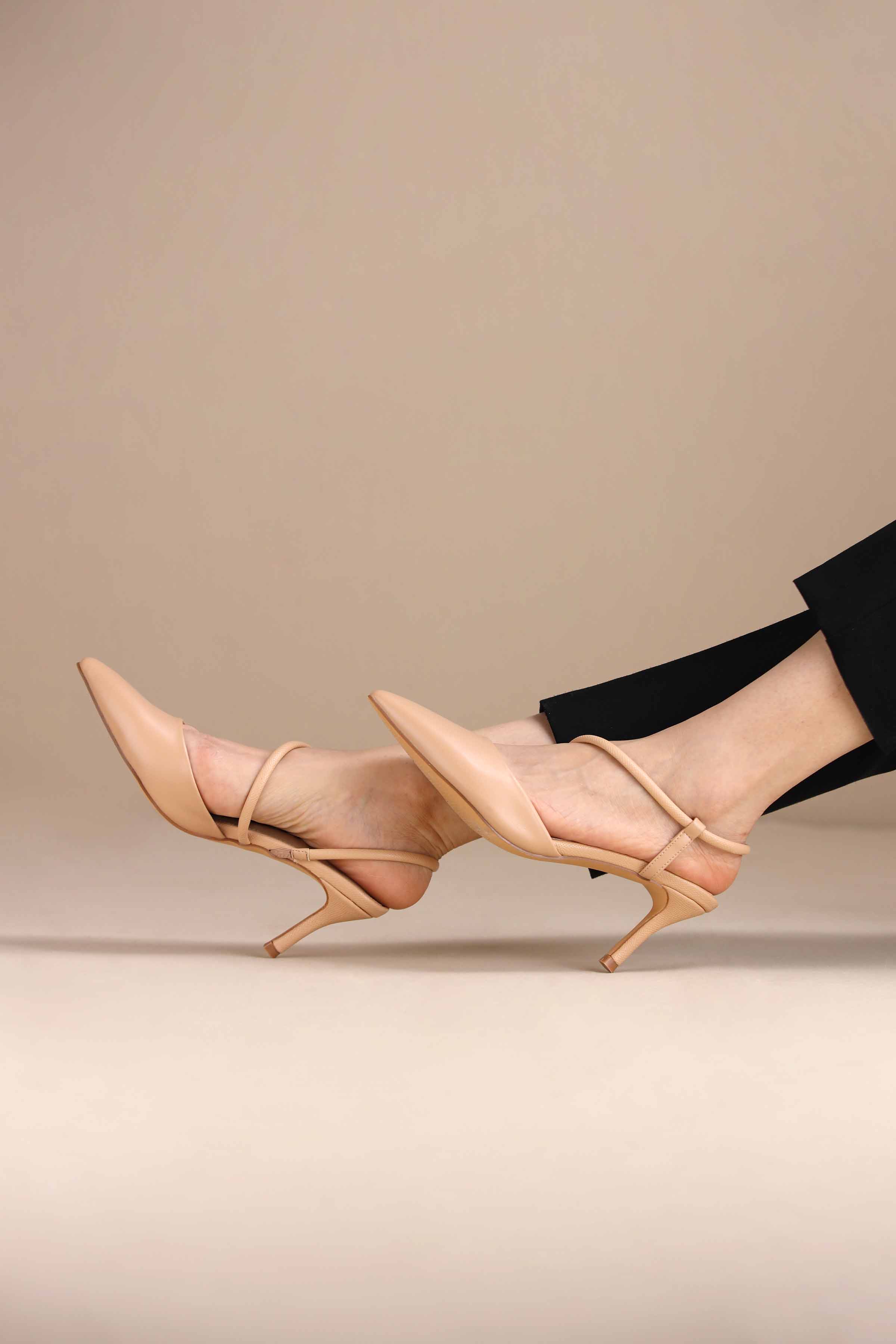 Beige Pumps Heels