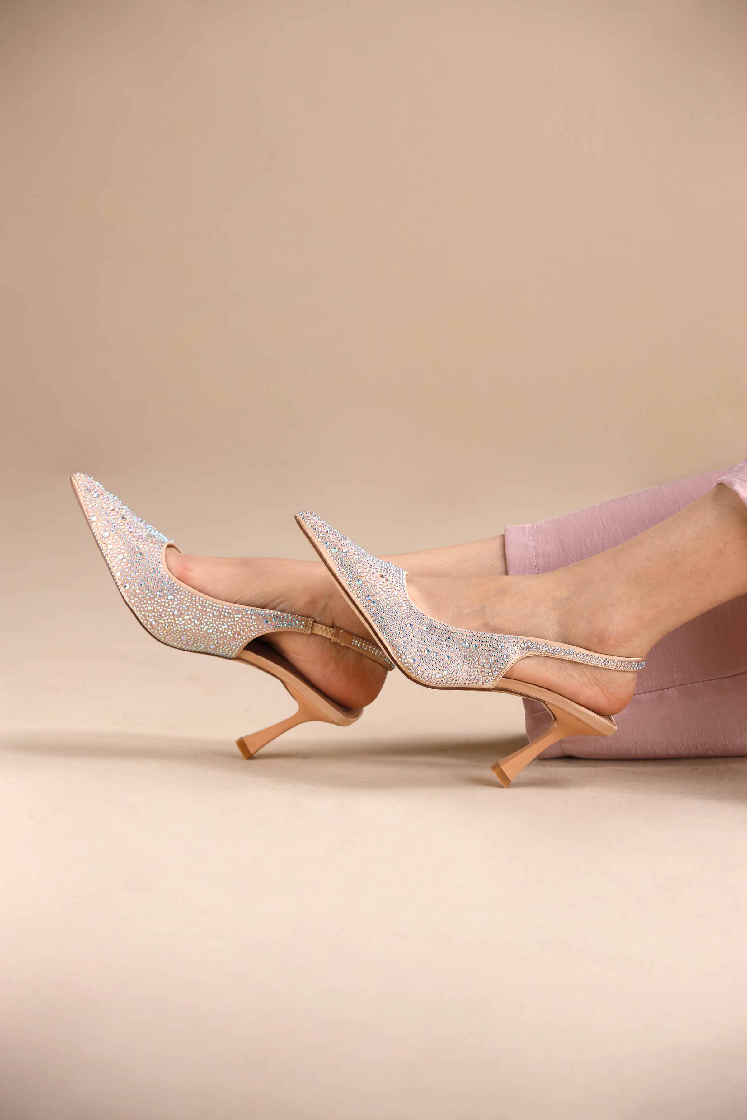Beige Pumps Heels