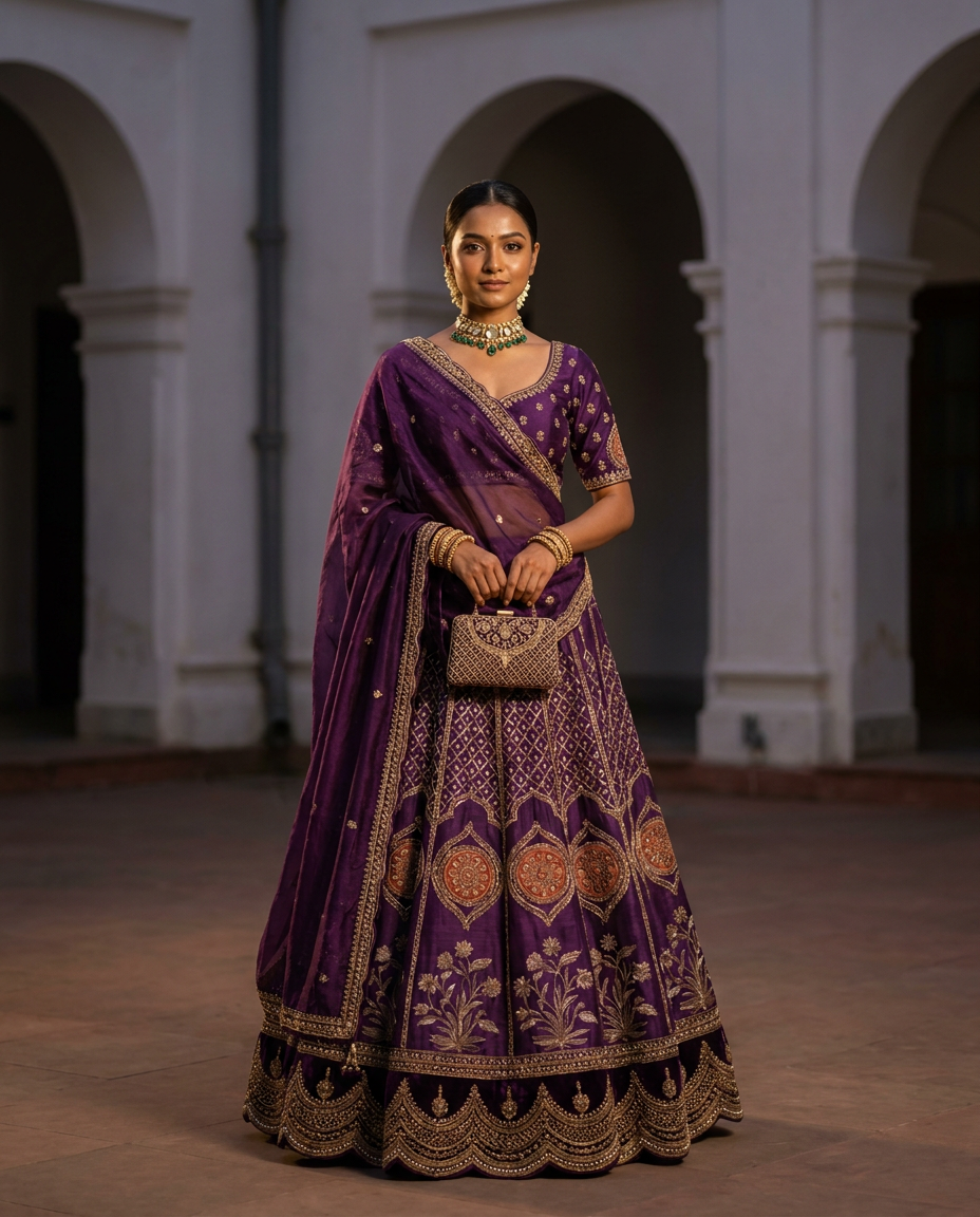 Sonargaon Chhaya Lehenga
